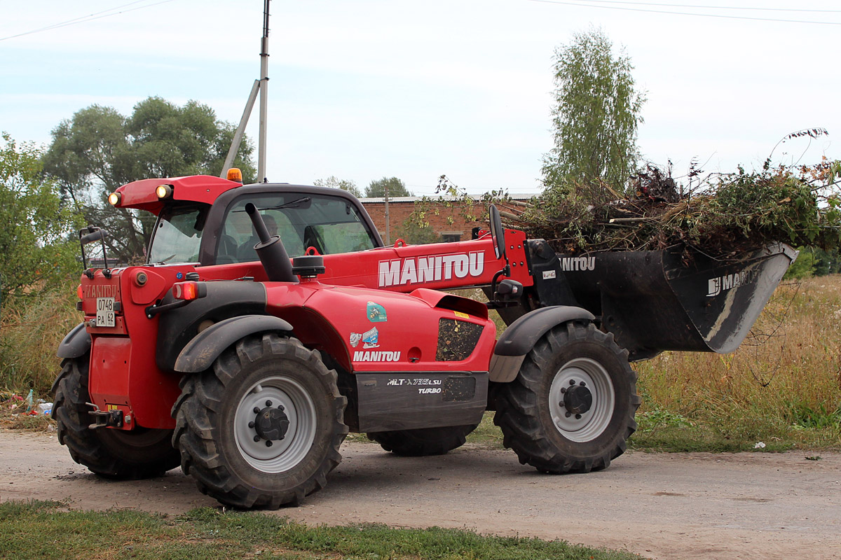 Рязанская область, № 0748 РА 62 — Manitou (общая модель)