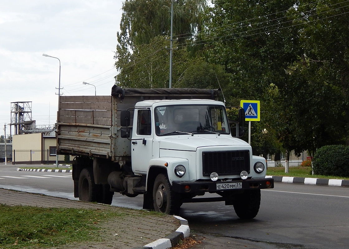 Белгородская область, № Е 420 ММ 31 — ГАЗ-3307