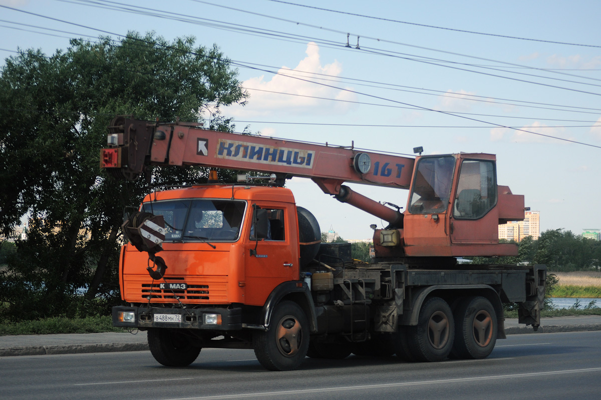 Омская область, № В 488 МН 72 — КамАЗ-53215 [532150]