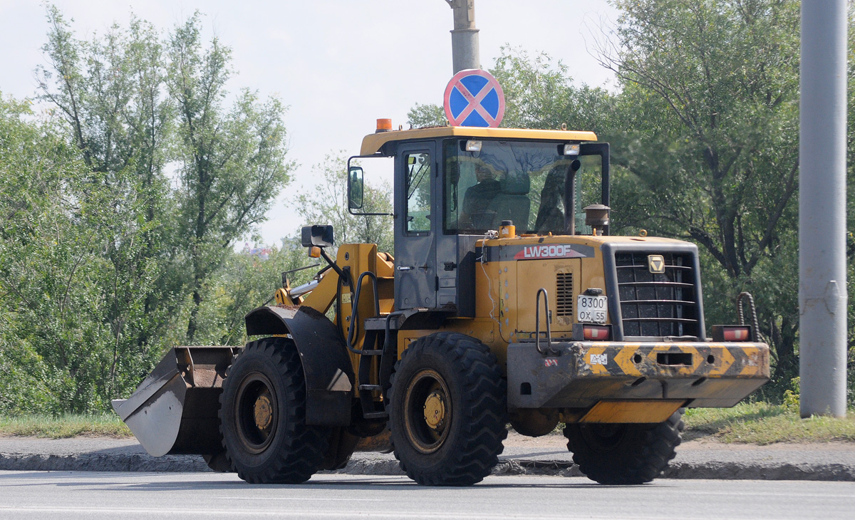 Омская область, № 8300 ОХ 55 — XCMG LW300 (общая модель)