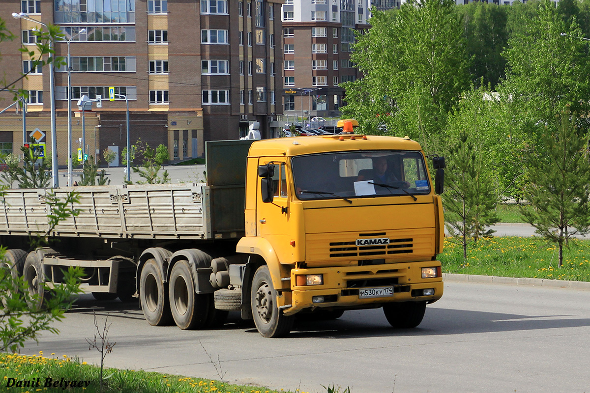 Челябинская область, № М 530 КУ 174 — КамАЗ-65116 [651160]