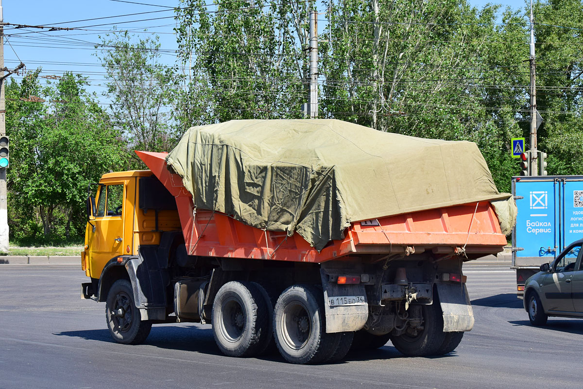 Волгоградская область, № В 115 ЕО 34 — КамАЗ-55111 [551110]