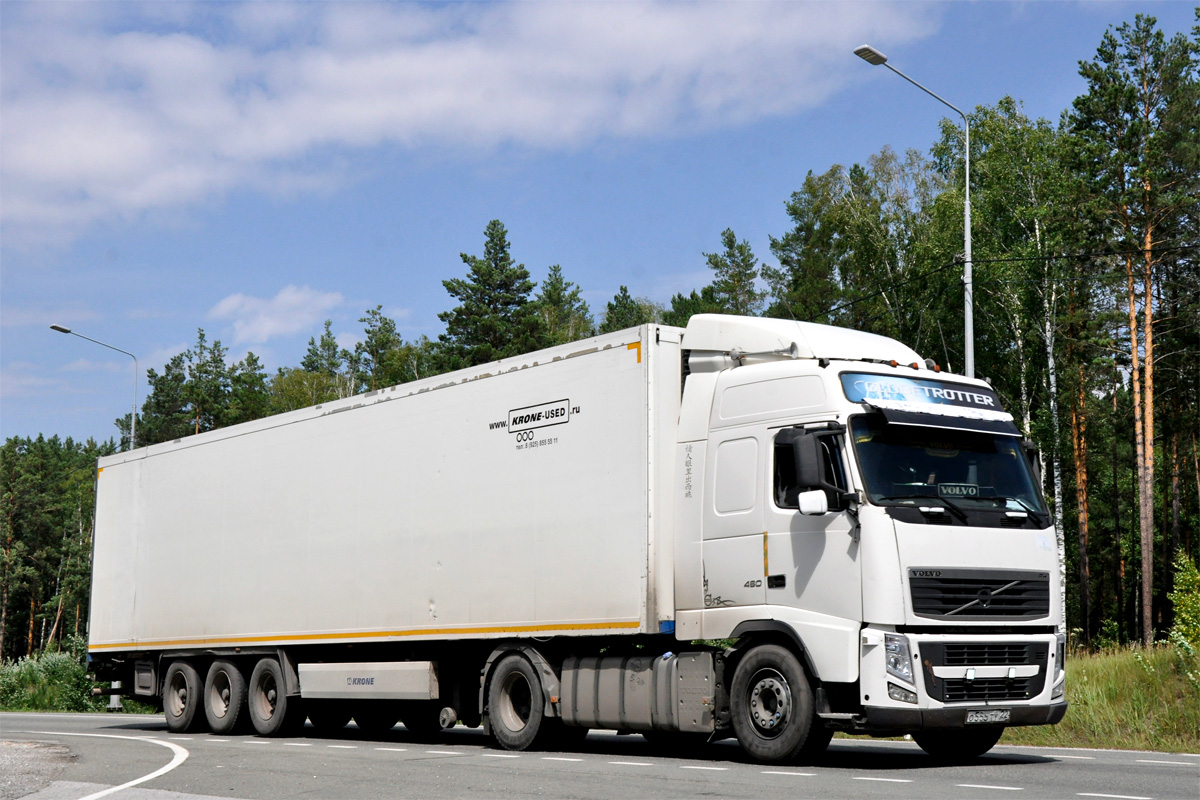 Алтайский край, № О 555 ТУ 22 — Volvo ('2008) FH.480