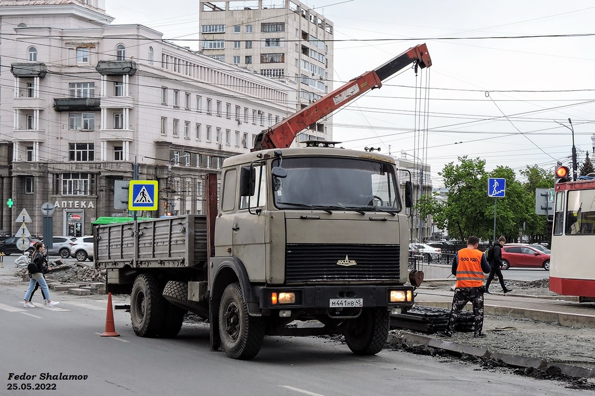 Курганская область, № М 441 НВ 45 — МАЗ-53371