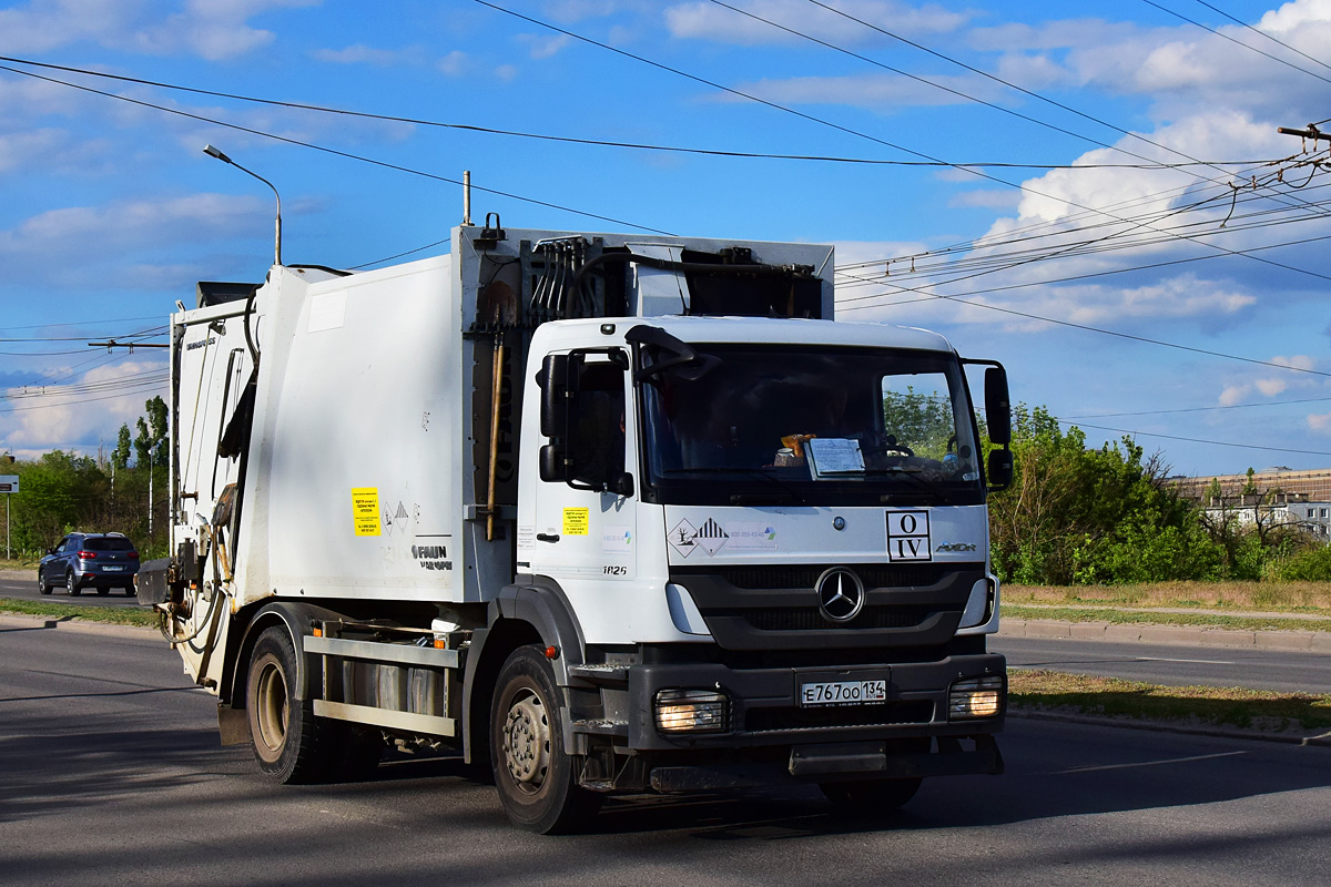 Волгоградская область, № Е 767 ОО 134 — Mercedes-Benz Axor 1826 [Z9M]