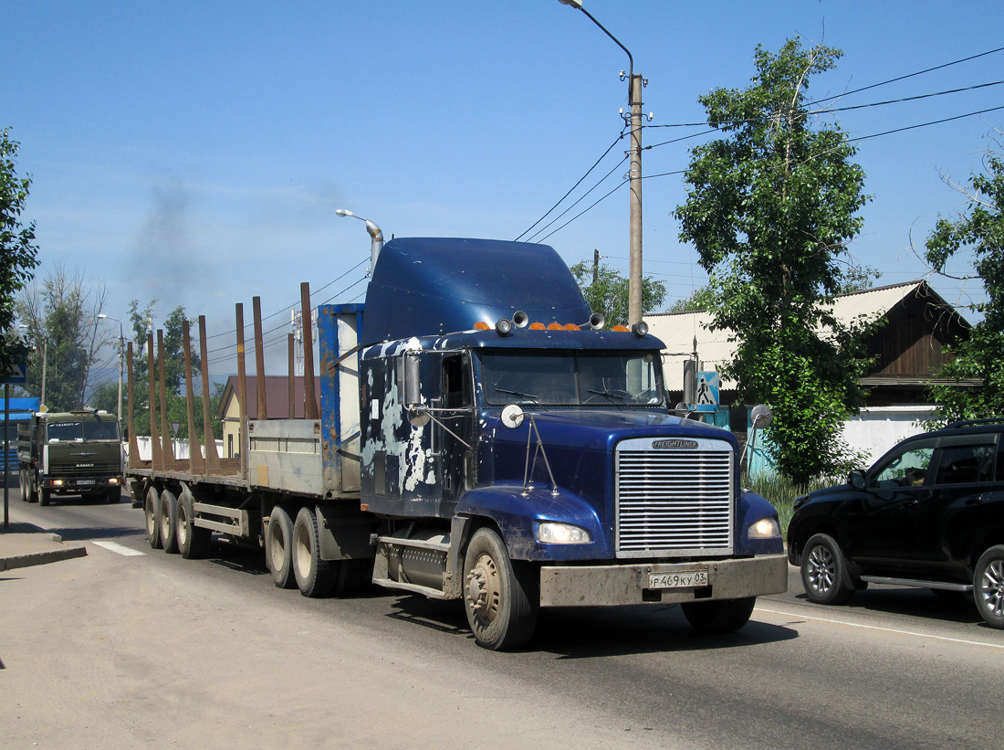 Бурятия, № Р 469 КУ 03 — Freightliner FLD 120