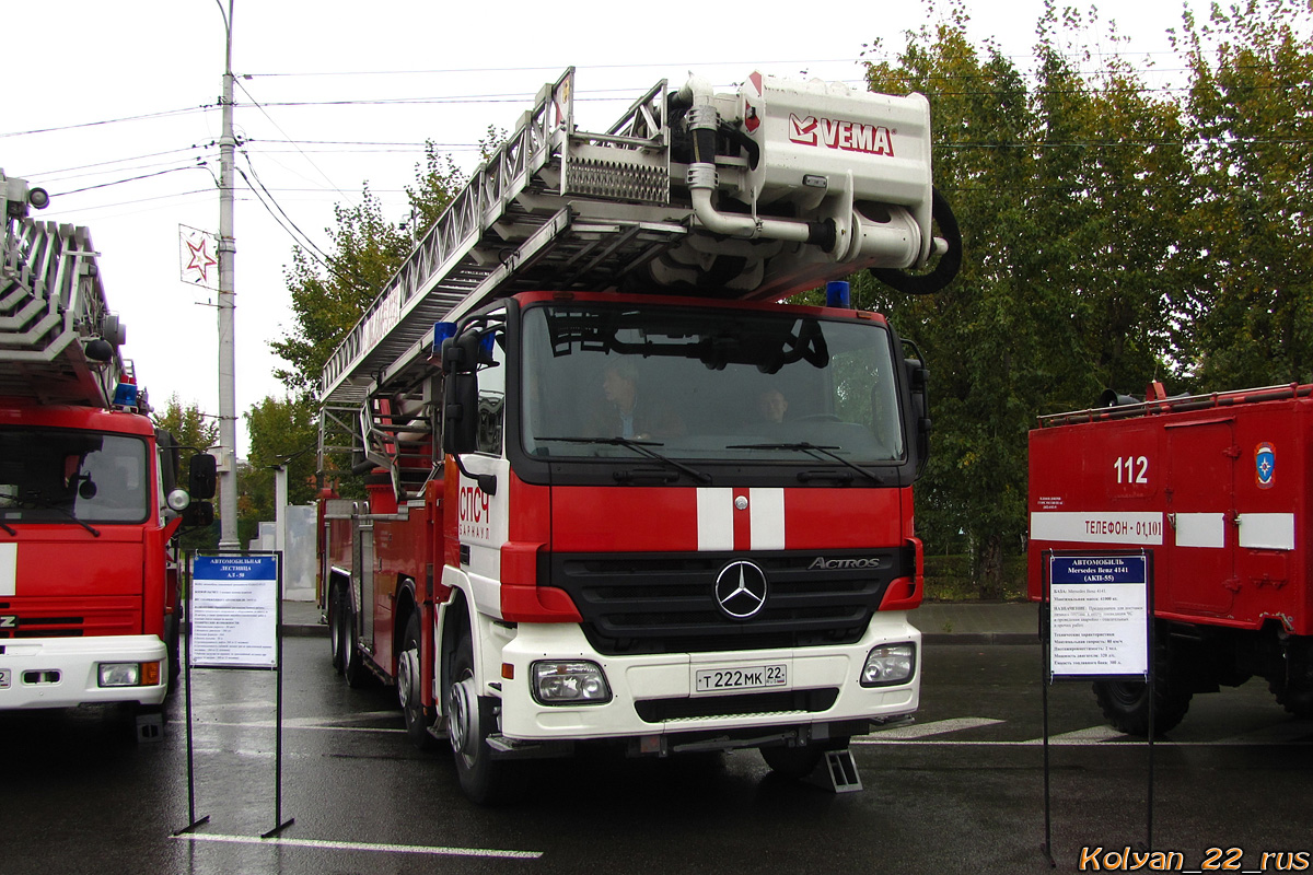 Алтайский край, № Т 222 МК 22 — Mercedes-Benz Actros ('2003)