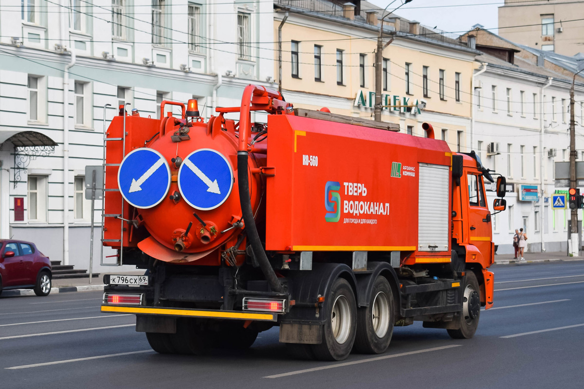 Тверская область, № К 796 СХ 69 — КамАЗ-65115 (общая модель)