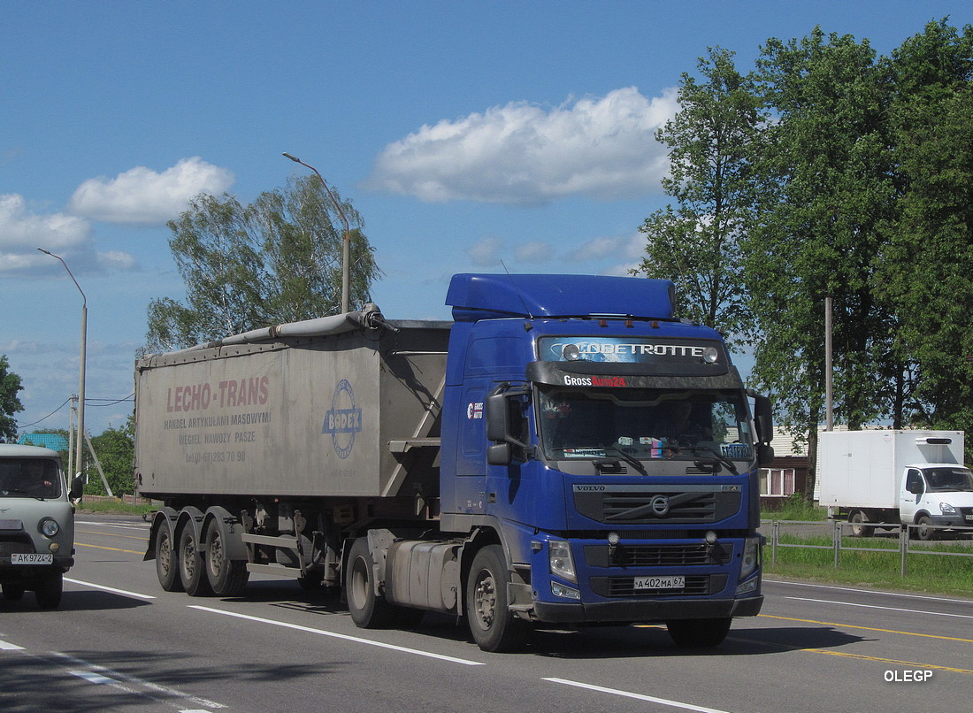 Смоленская область, № А 402 МА 67 — Volvo ('2010) FM.400 [X9P]