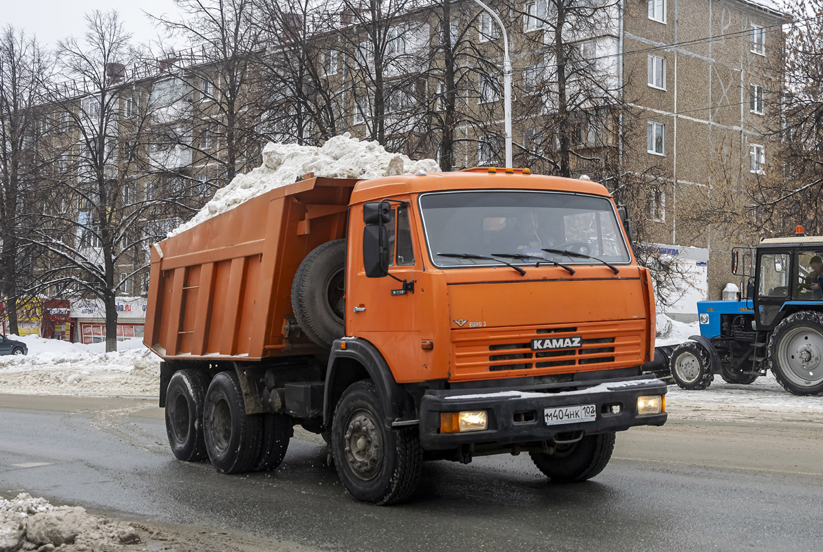 Башкортостан, № М 404 НК 102 — КамАЗ-65115 [651150]