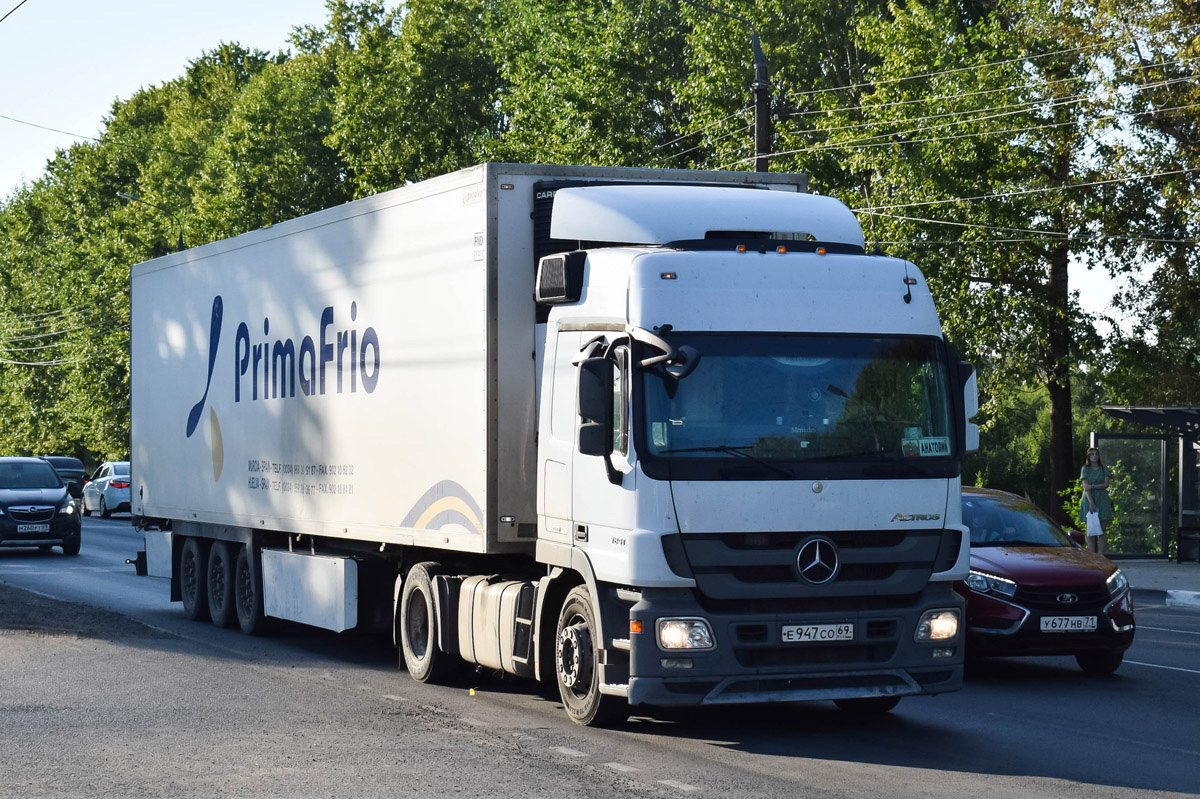 Тверская область, № Е 947 СО 69 — Mercedes-Benz Actros ('2009) 1841