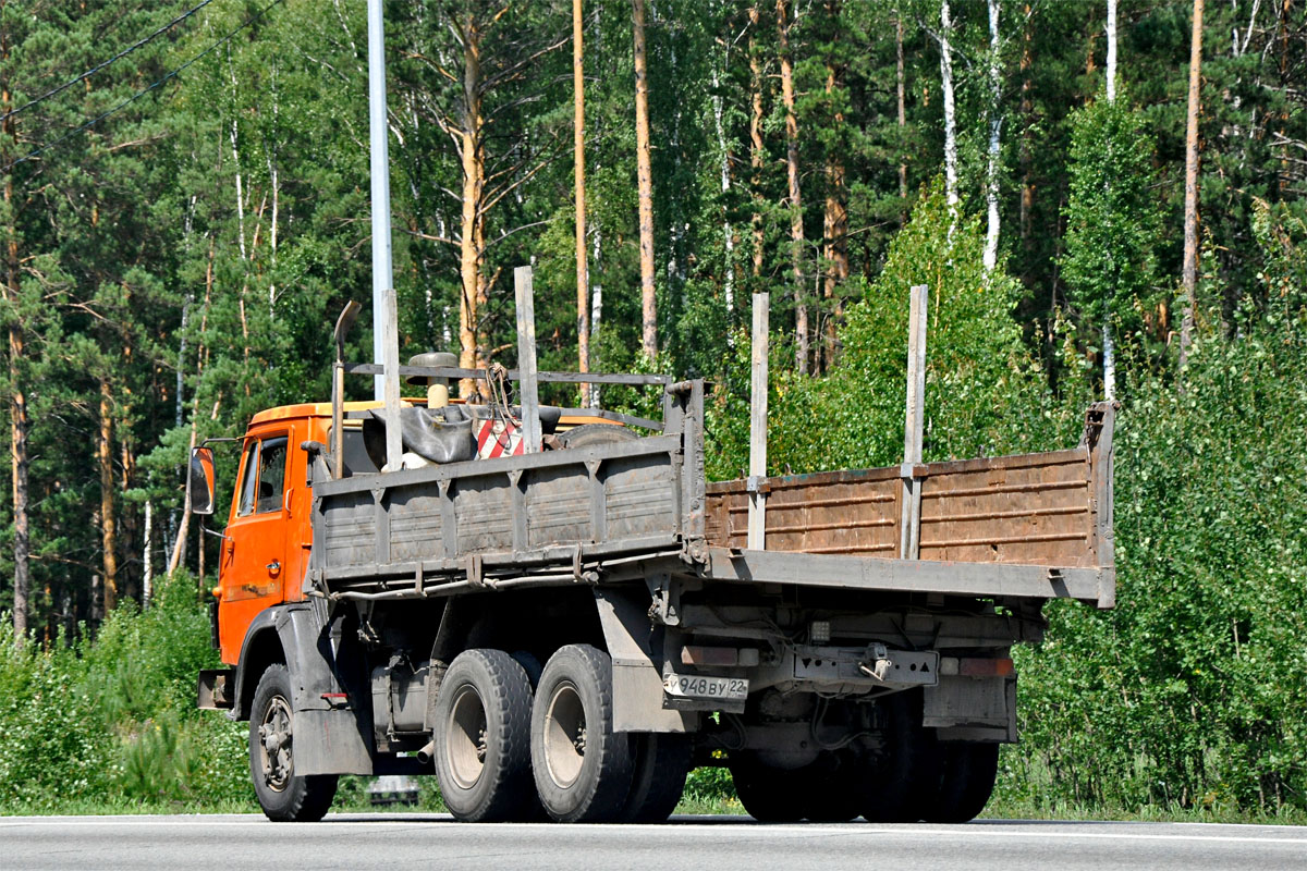 Алтайский край, № У 948 ВУ 22 — КамАЗ-5320