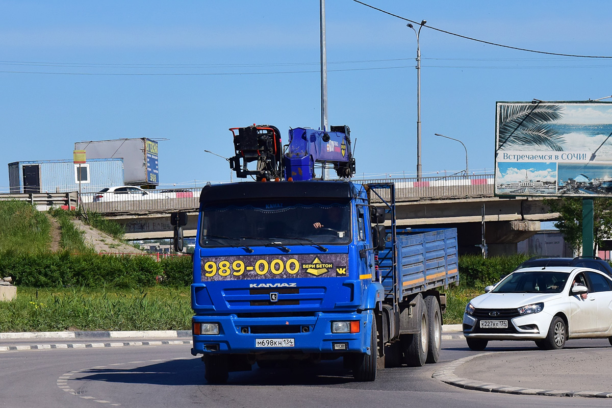 Волгоградская область, № М 698 КН 134 — КамАЗ-65117-N3