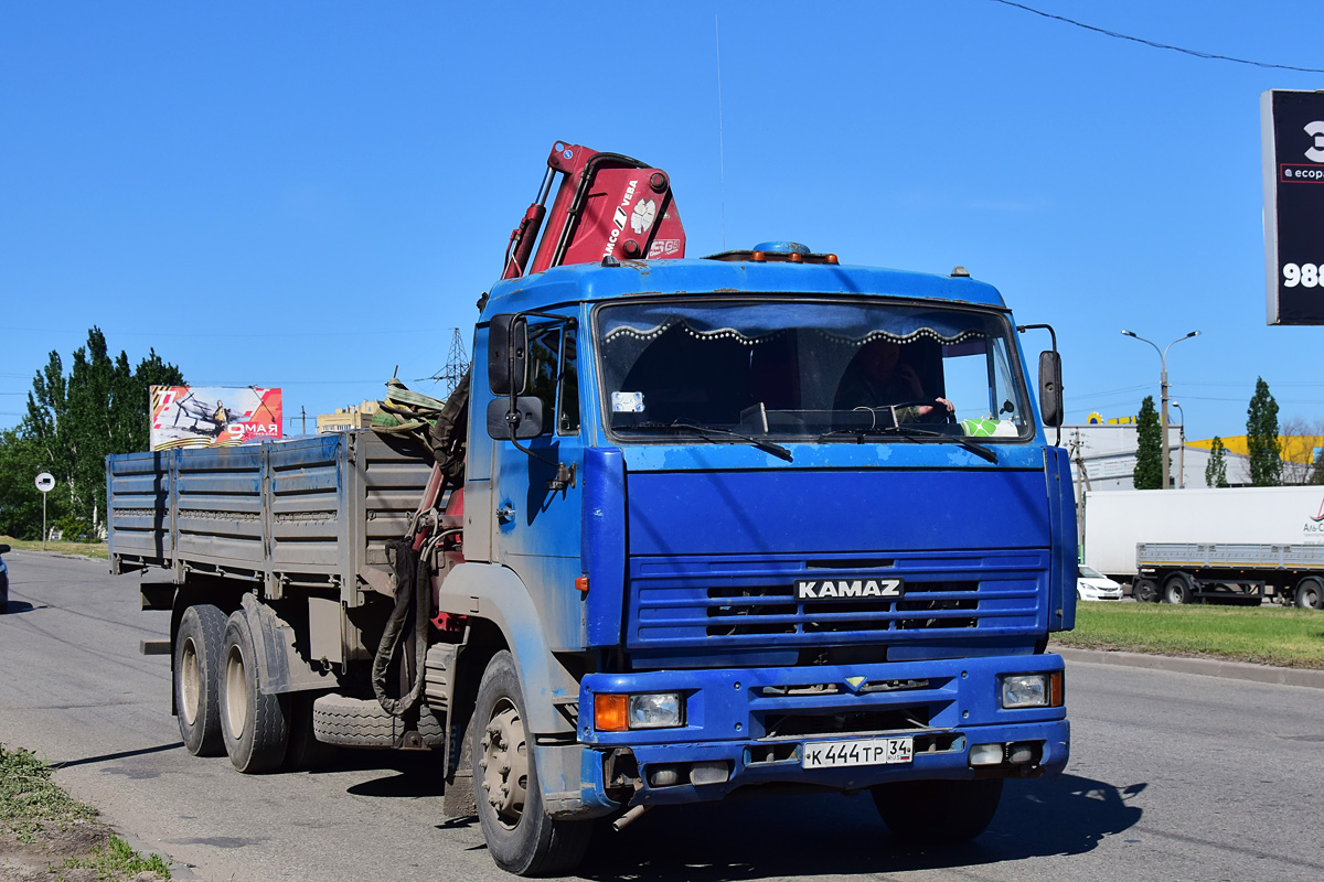 Волгоградская область, № К 444 ТР 34 — КамАЗ-65117 [651170]