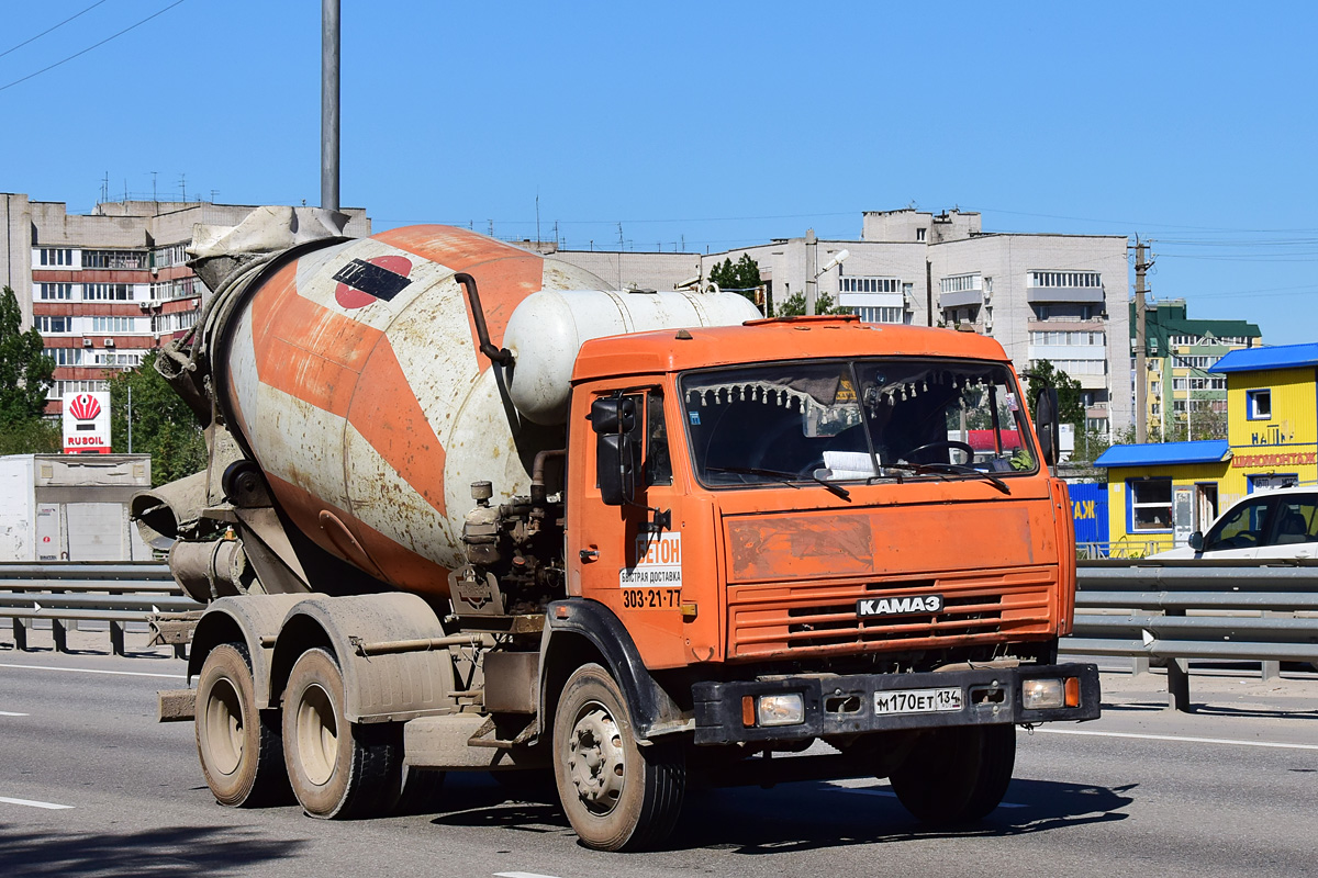 Волгоградская область, № М 170 ЕТ 134 — КамАЗ-53229-02 [53229C]