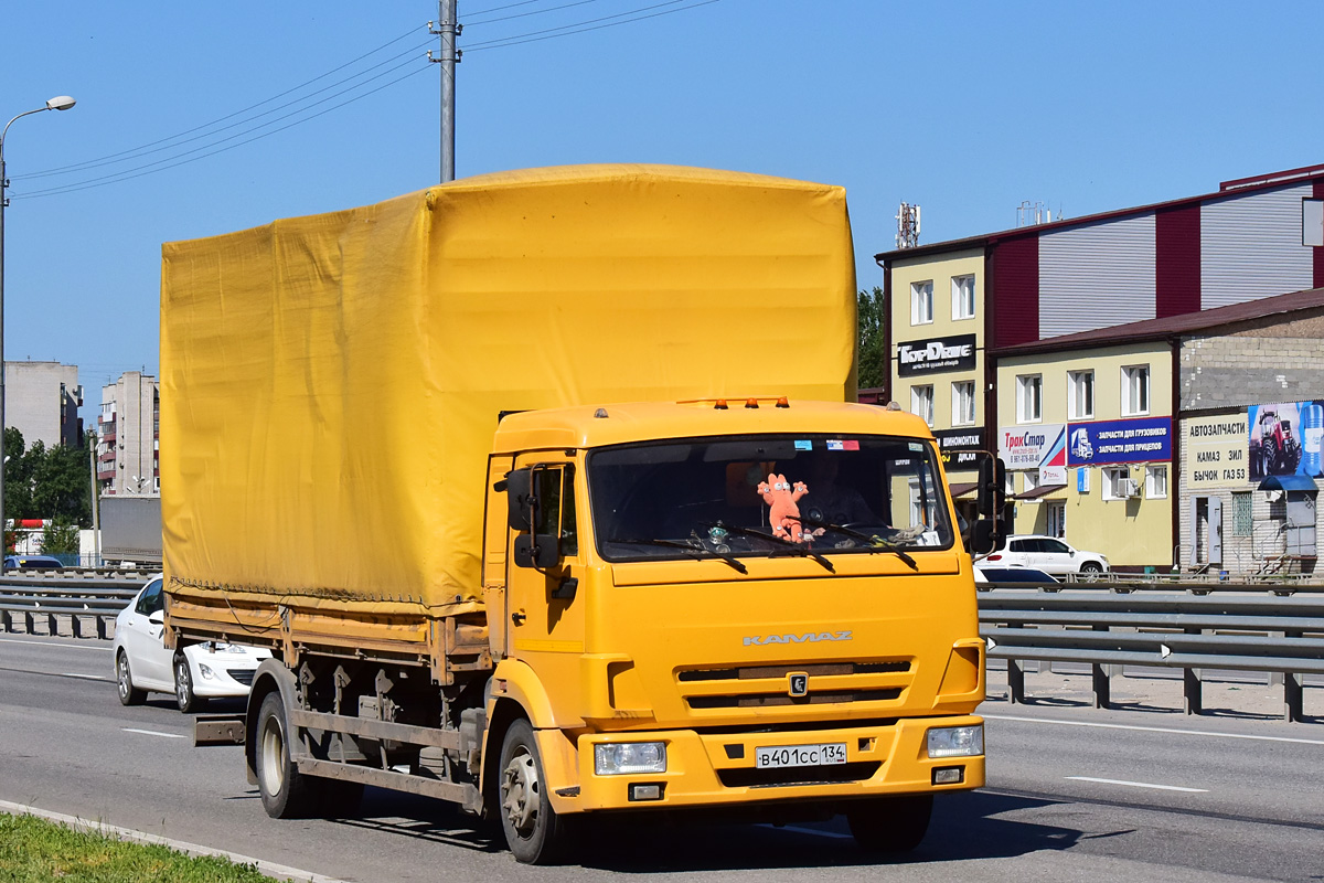 Волгоградская область, № В 401 СС 134 — КамАЗ-4308-R4(28)