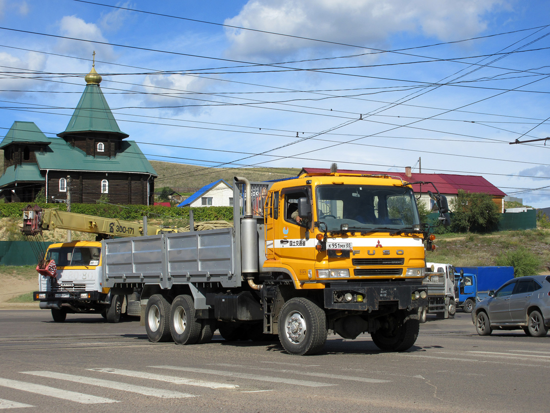 Бурятия, № К 951 МУ 03 — Mitsubishi Fuso Super Great