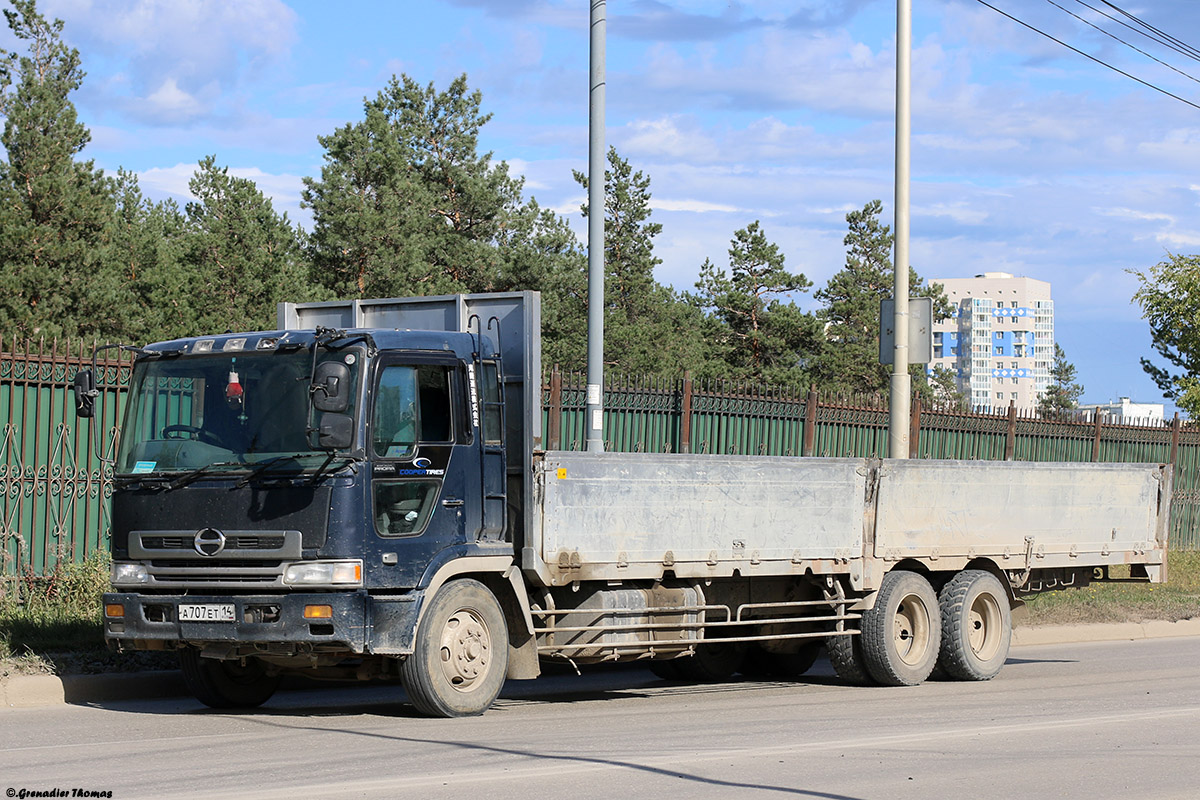 Саха (Якутия), № А 707 ЕТ 14 — Hino Profia