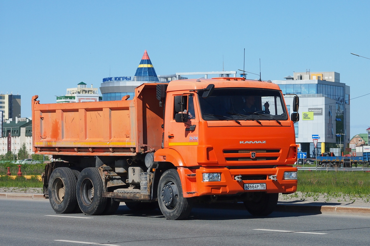 Ханты-Мансийский автоном.округ, № А 866 АР 186 — КамАЗ-65115-L4