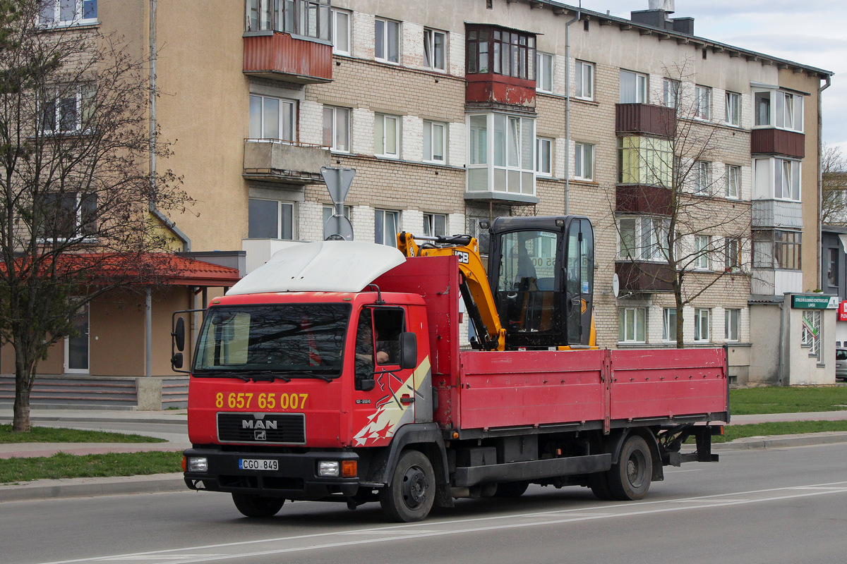 Литва, № CGO 849 — MAN L2000 (общая модель)