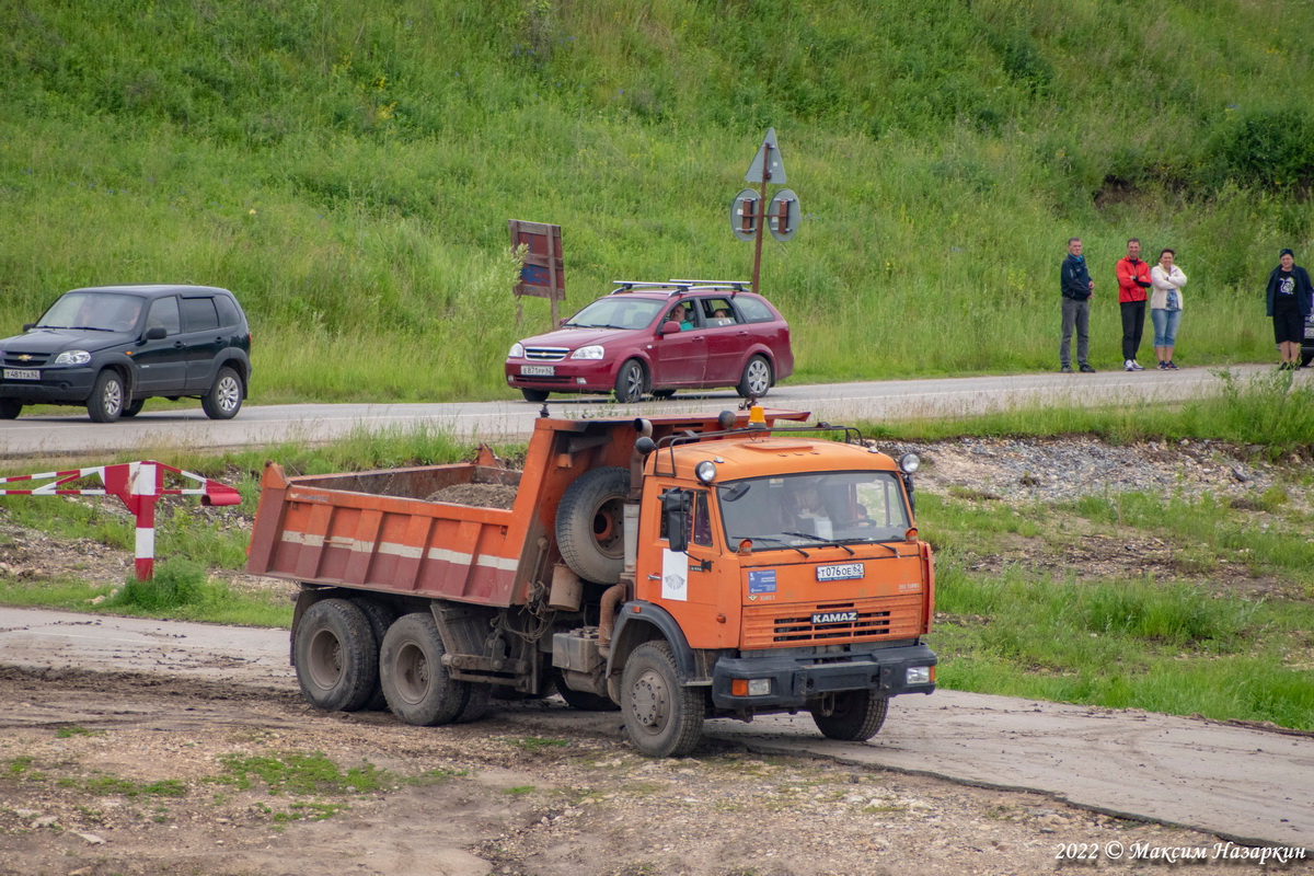 Рязанская область, № Т 076 ОЕ 62 — КамАЗ-65115-62