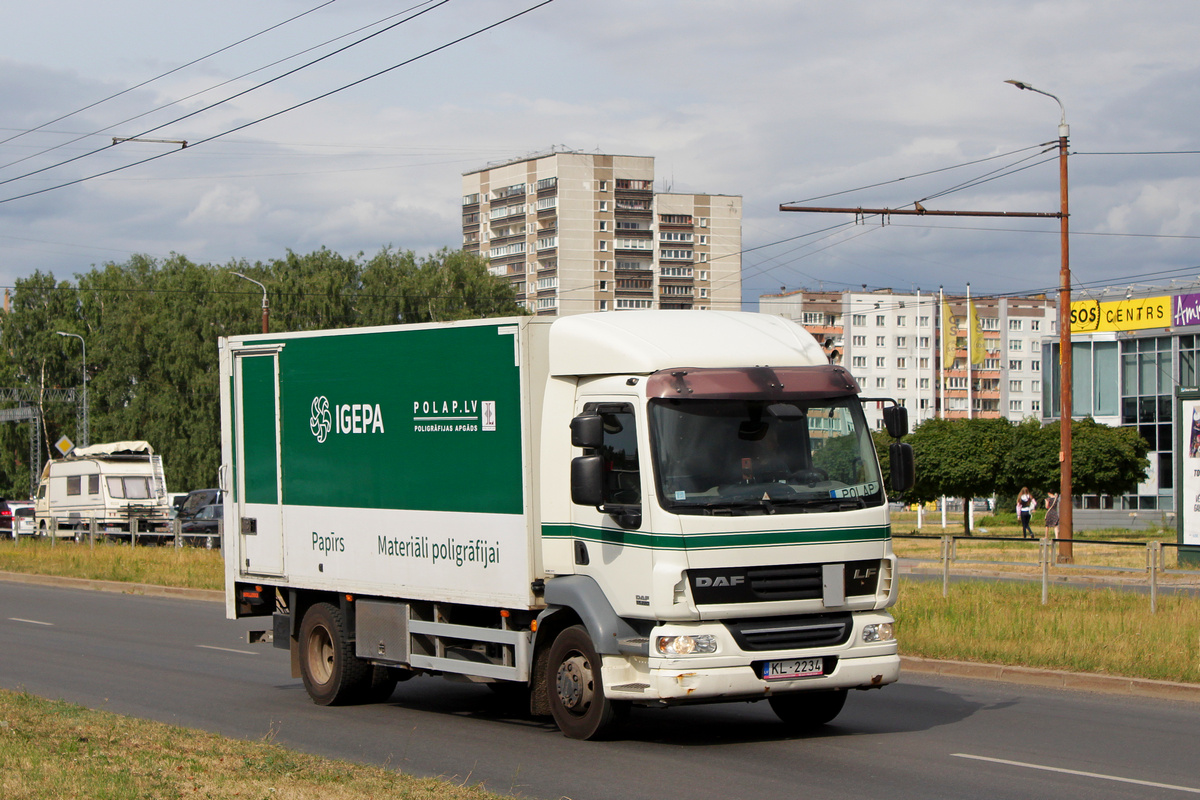 Латвия, № KL-2234 — DAF LF55 FA