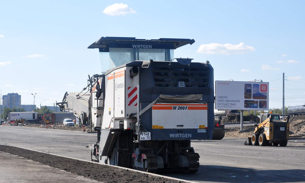 Омская область, № 9148 АВ 55 — Wirtgen W 200