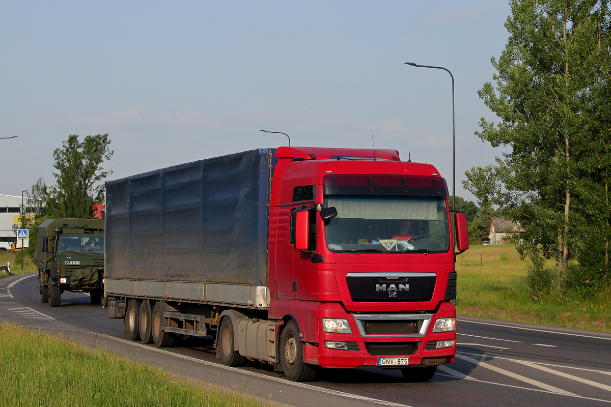 Литва, № GNV 875 — MAN TGX ('2007) 18.440