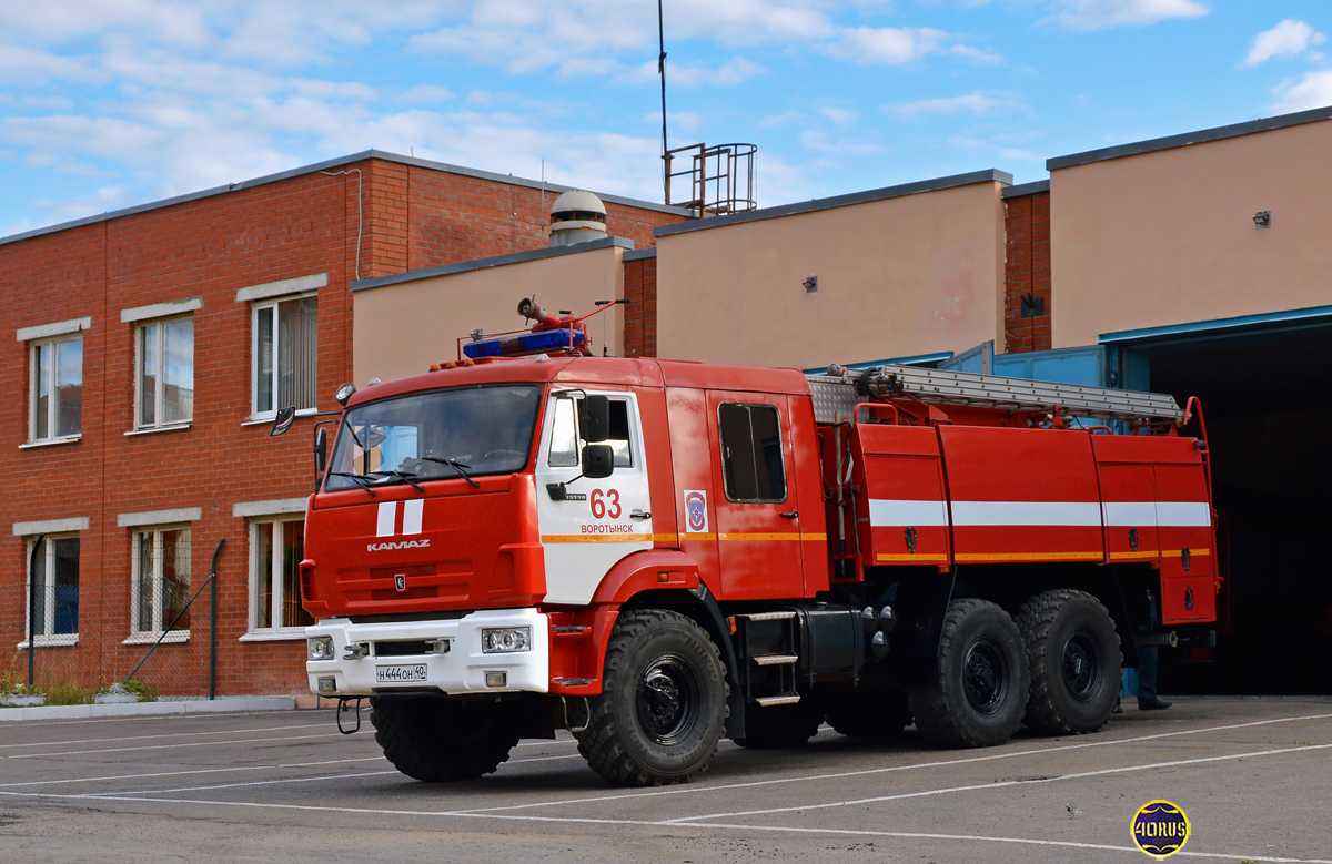 Калужская область, № Н 444 ОН 40 — КамАЗ-43118-46