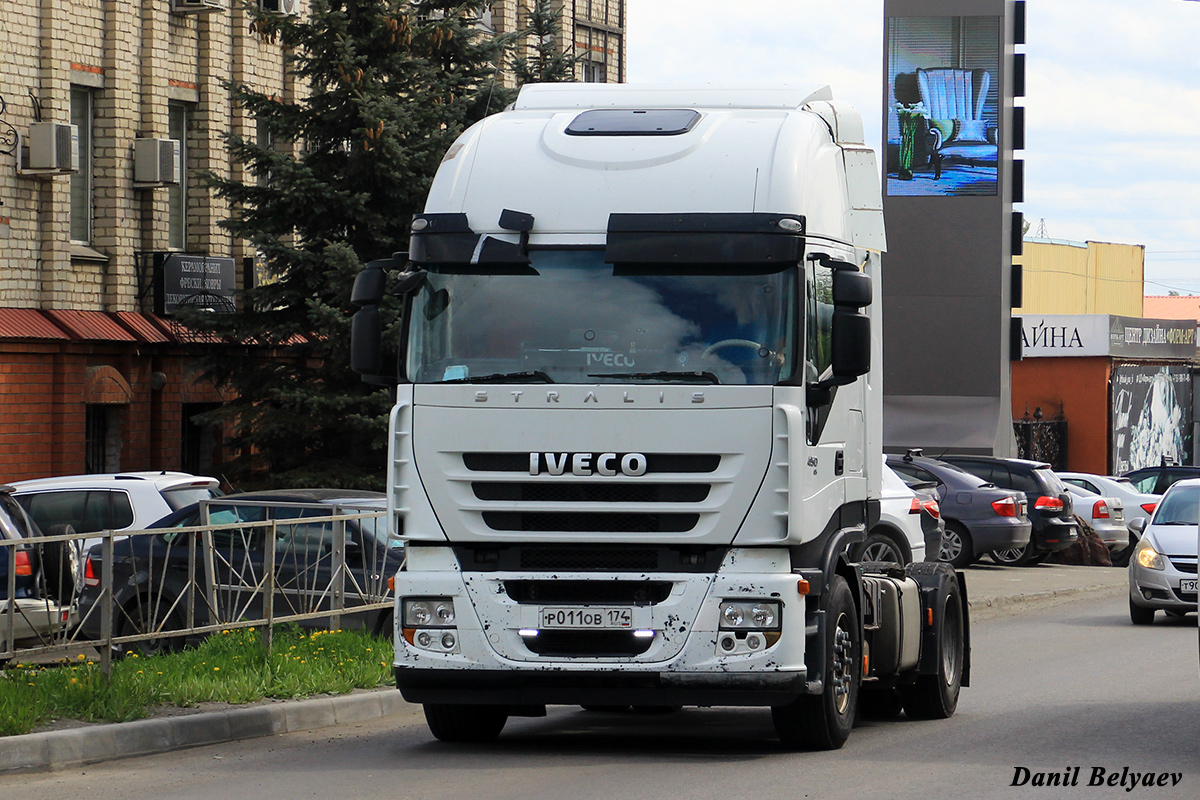 Челябинская область, № Р 011 ОВ 174 — IVECO Stralis ('2007) 450