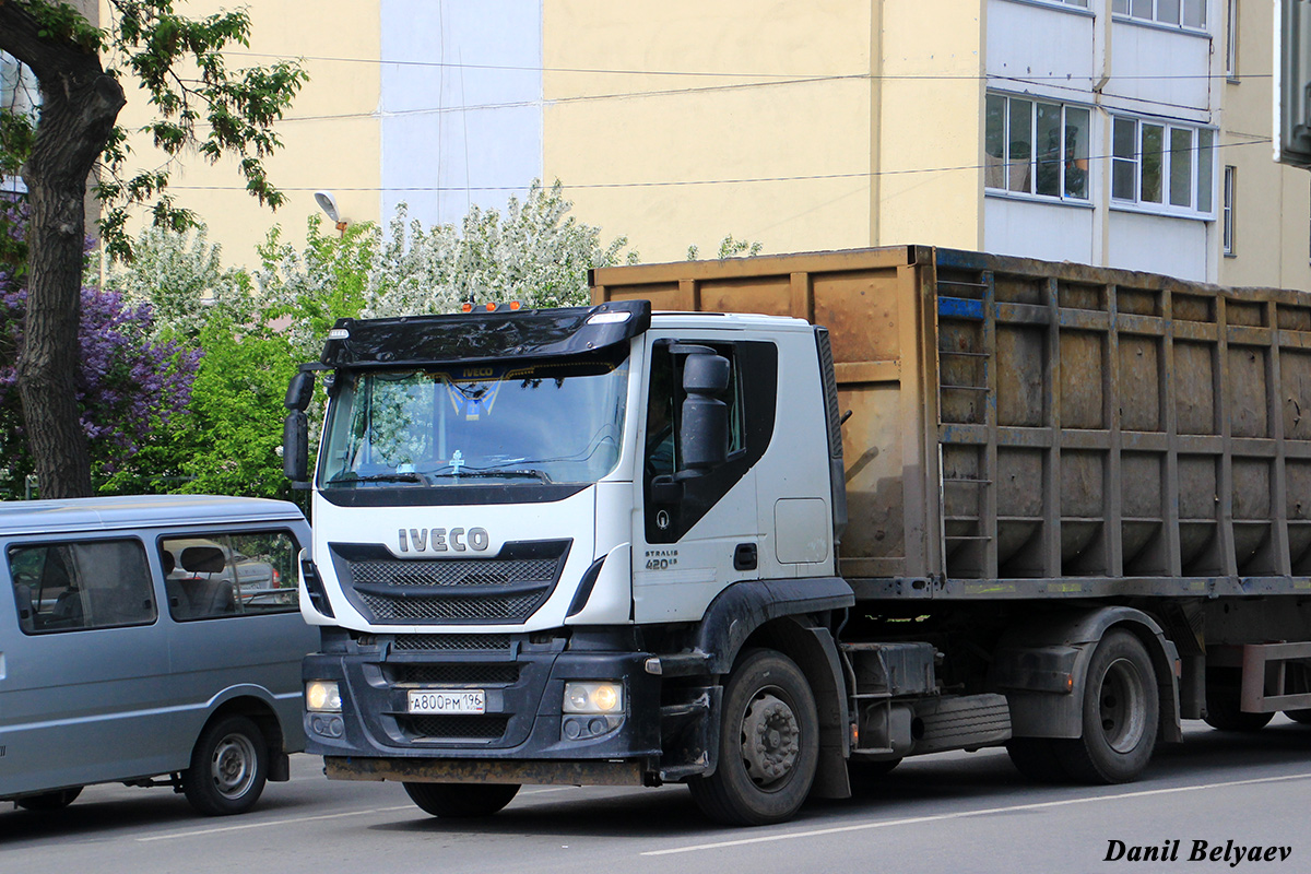 Свердловская область, № А 800 РМ 196 — IVECO Stralis ('2012) 420