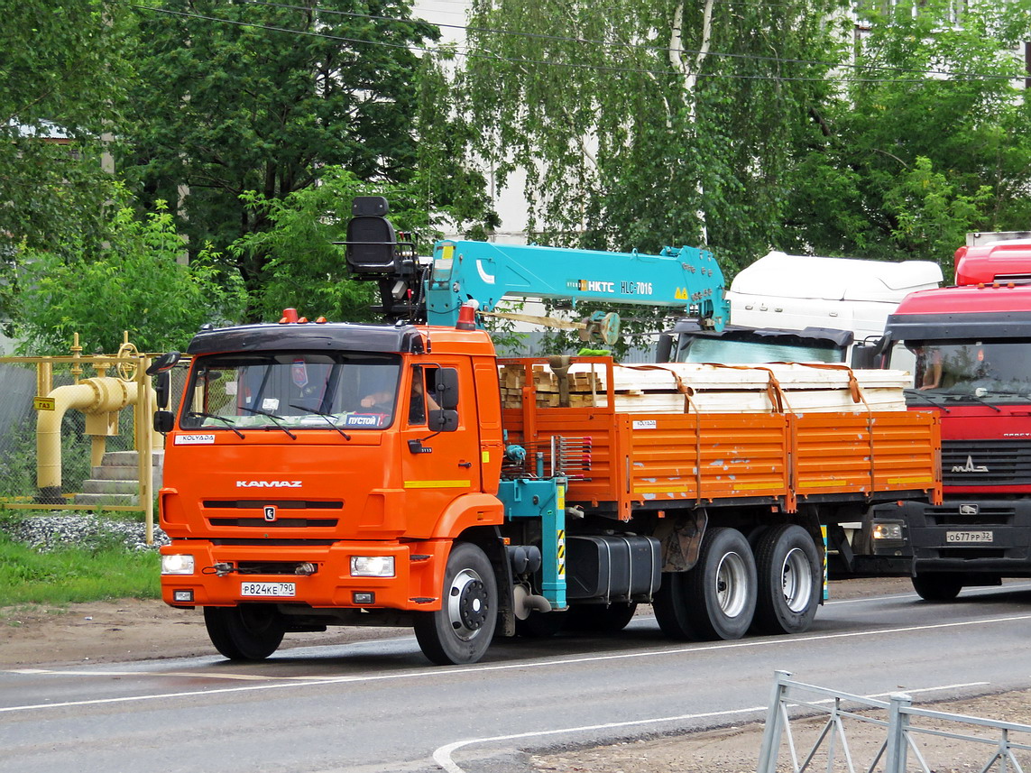 Москва, № Р 824 КЕ 790 — КамАЗ-65115-A5(48)