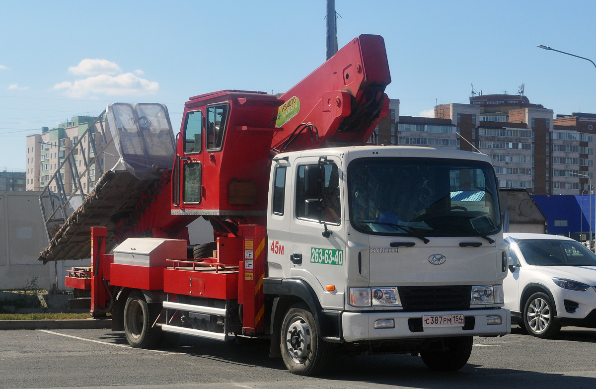 Новосибирская область, № С 387 РМ 154 — Hyundai Mega Truck HD120