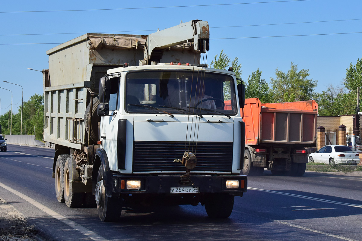 Волгоградская область, № А 264 ОУ 34 — МАЗ-551605