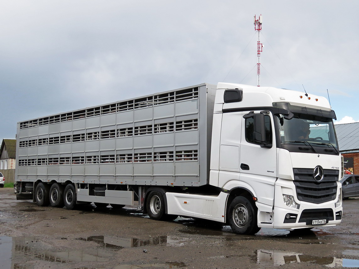 Татарстан, № Е 113 КВ 716 — Mercedes-Benz Actros '18 1845 [Z9M]