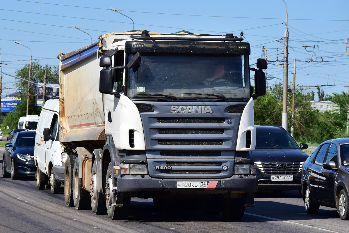 Волгоградская область, № Е 420 КО 134 — Scania ('2004) R500