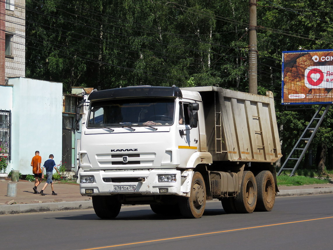 Кировская область, № А 781 ОА 716 — КамАЗ-65116-A4