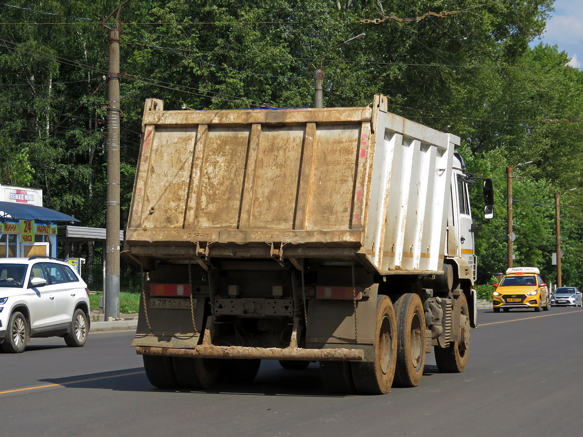 Кировская область, № А 781 ОА 716 — КамАЗ-65116-A4