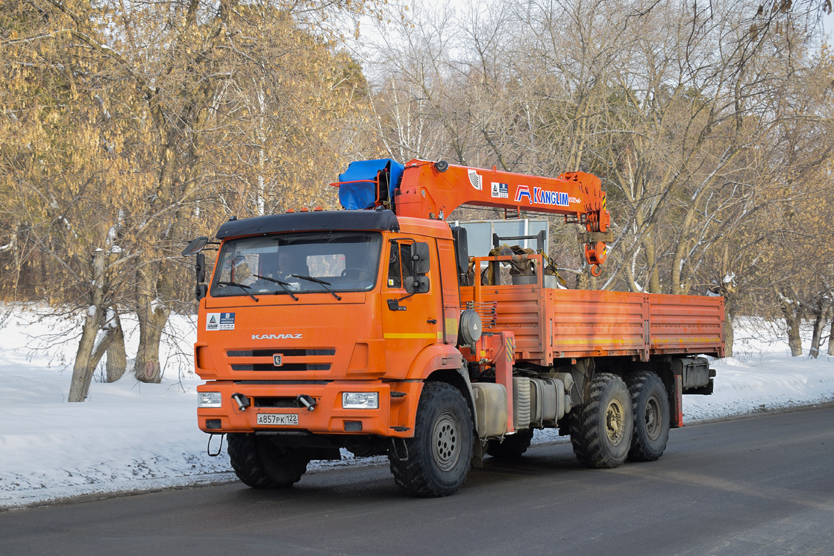 Алтайский край, № А 857 РК 122 — КамАЗ-43118-50