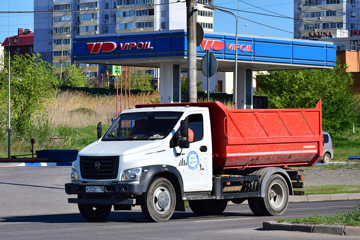 Волгоградская область, № К 122 ВТ 134 — ГАЗ-C41R13