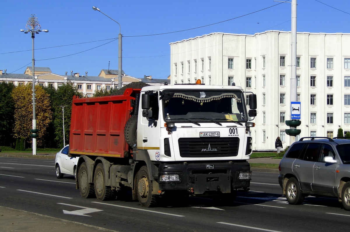 Могилёвская область, № АК 4207-6 — МАЗ-6501 (общая модель)