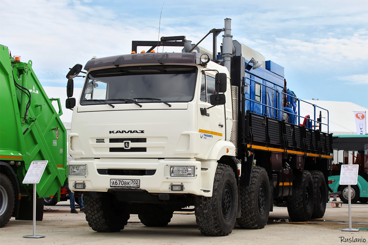 Башкортостан, № А 670 ВК 702 — КамАЗ-63501-52 [635015]