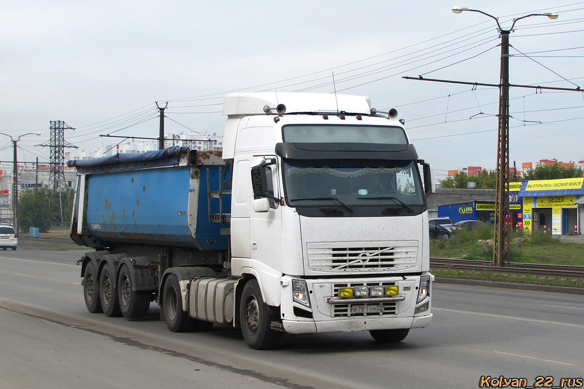 Алтайский край, № А 781 ХМ 22 — Volvo ('2008) FH.480