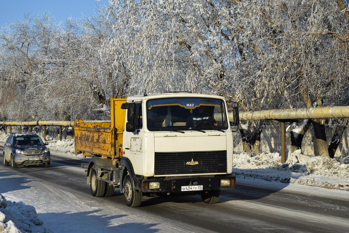 Алтайский край, № Н 434 ТУ 22 — МАЗ-457043