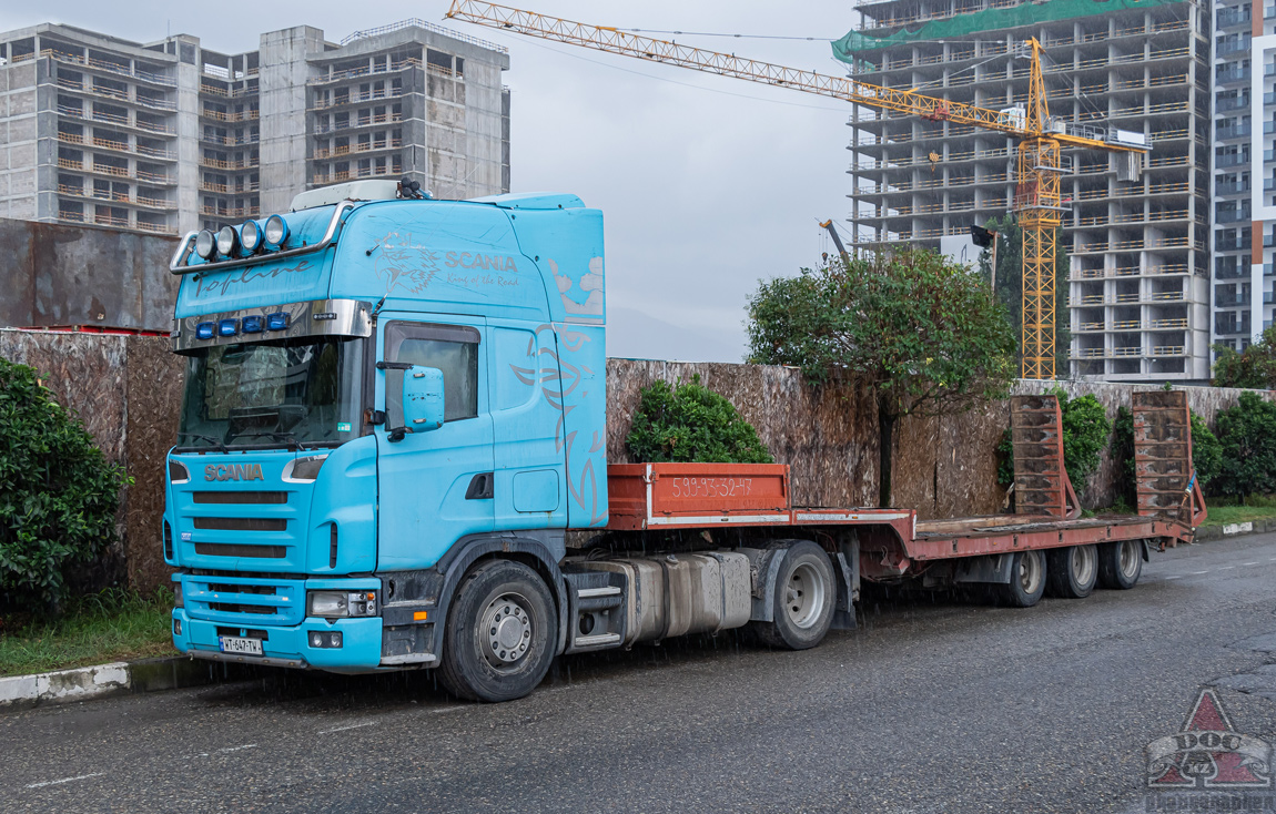 Грузия, № WT-647-TW — Scania ('2004, общая модель)