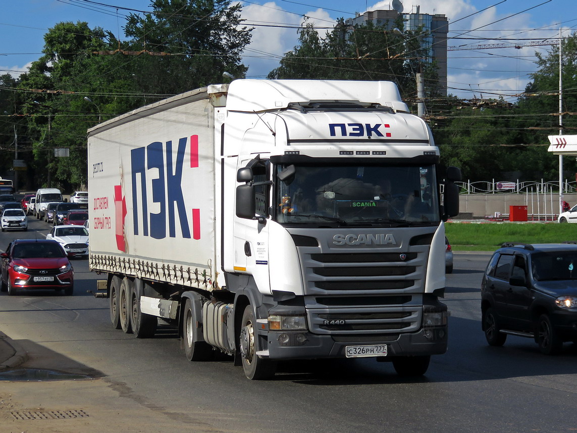 Москва, № С 326 РН 777 — Scania ('2013) R440