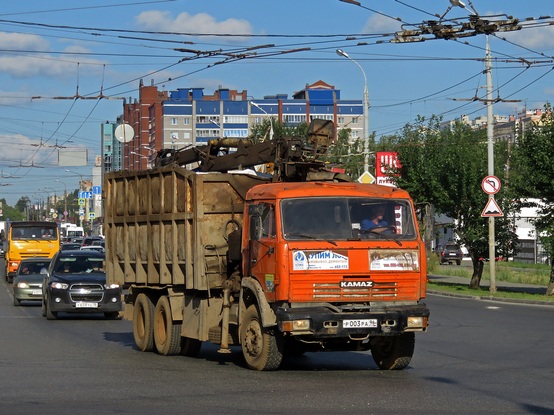 Удмуртия, № Р 003 РА 96 — КамАЗ-53229-15 [53229R]