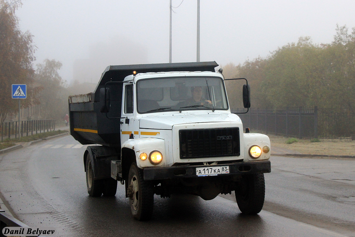 Ненецкий автономный округ, № А 117 КА 83 — ГАЗ-33086 «Земляк»