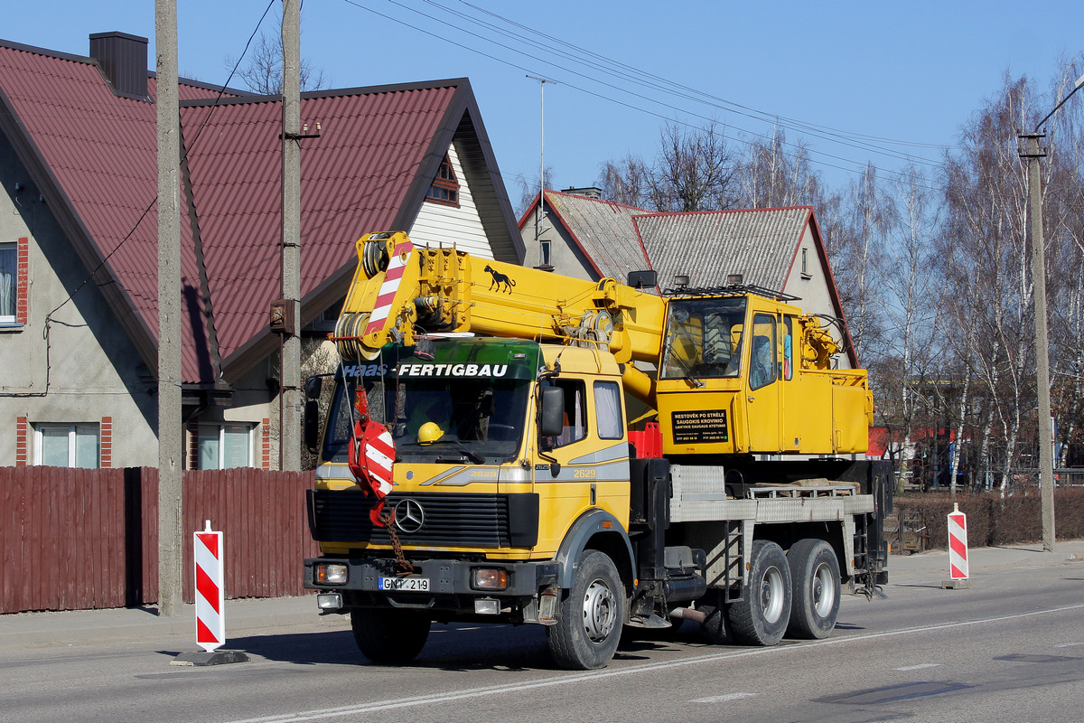 Литва, № GNT 219 — Mercedes-Benz SK (общ. мод.)