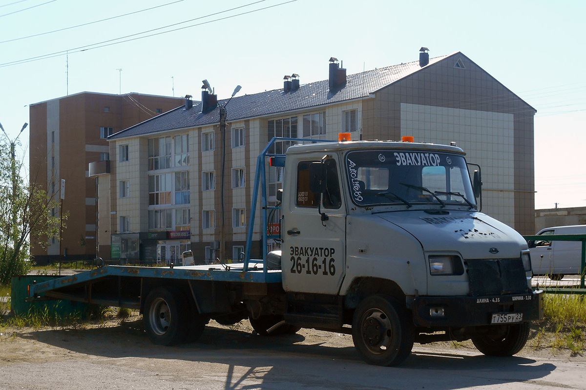 Ямало-Ненецкий автоном.округ, № Т 755 РУ 23 — ЗИЛ-5301 "Бычок"(общая модель)